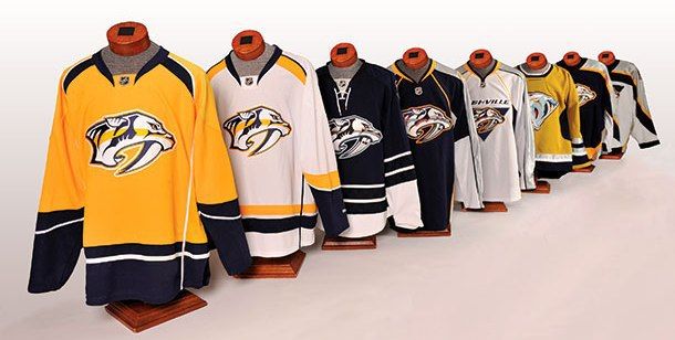 Predators: team to wear alternate jersey next season