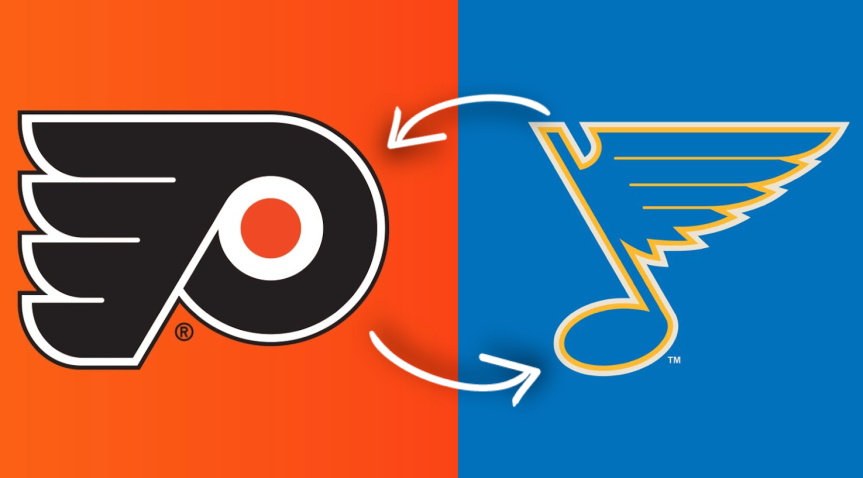 Philadelphia Flyers Trade History with the St. Louis Blues