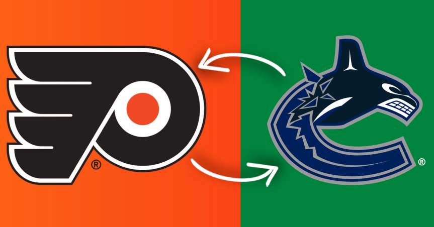 Philadelphia Flyers Trade History with the Vancouver Canucks