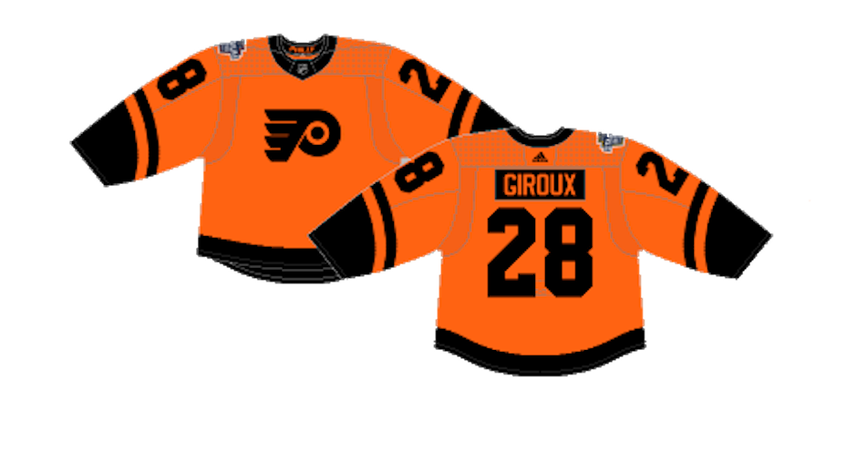 Adidas Claude Giroux Philadelphia Flyers Black Alternate Authentic Player Jersey