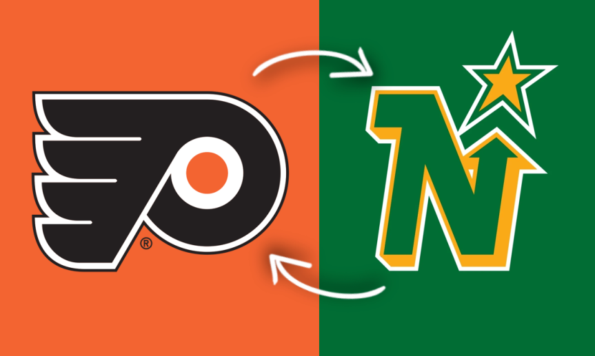 Philadelphia Flyers Trade History with the Minnesota North Stars